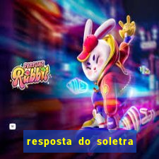 resposta do soletra de hoje